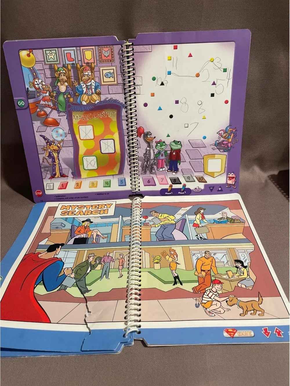 Vintage LeapFrog LeapPad Book Lot 12 Assorted Learning Books Pre-K–5th Grade